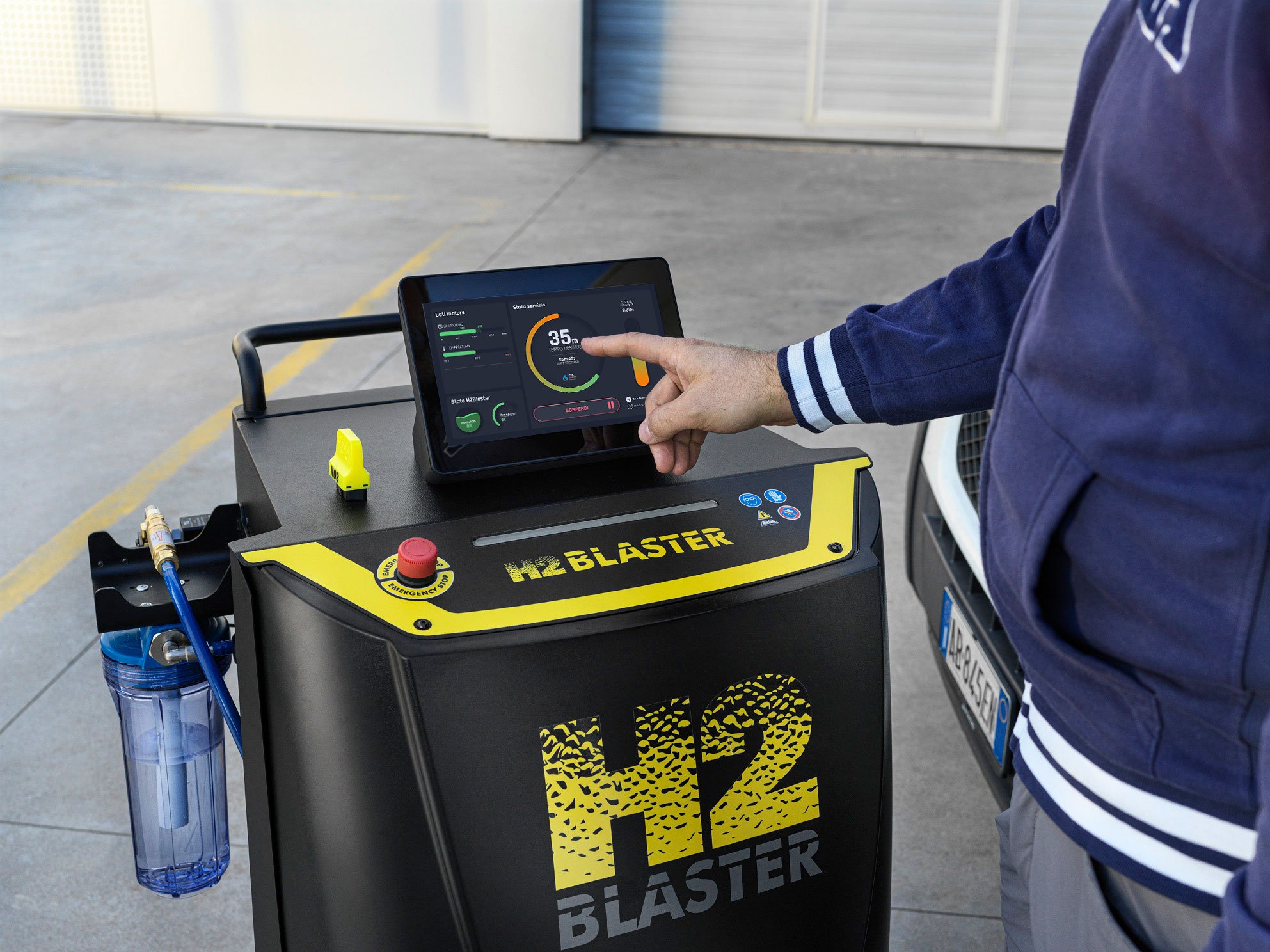 TEXA H2 Blaster részlet